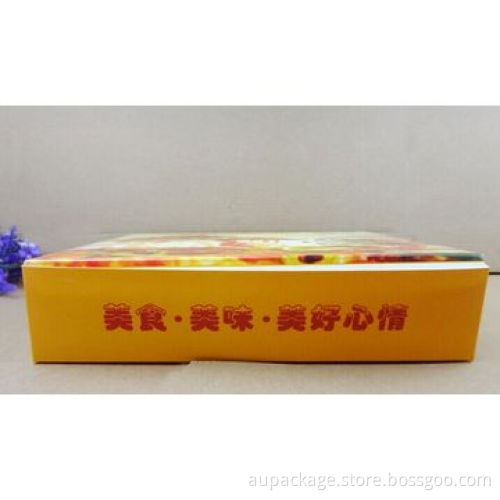 Pizza box with good quality printing, in different sizes
